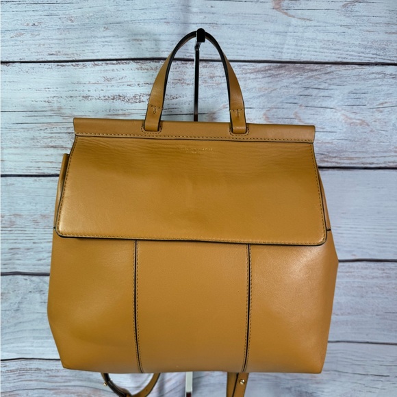 Tory Burch Handbags - AUTHENTIC TORY BURCH BROWN BACKPACK